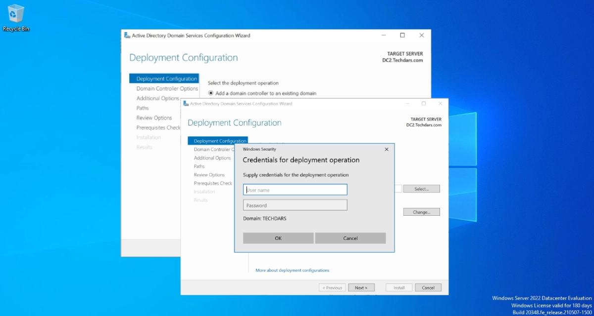 How To Add New Domain Controller To An Existing Domain -Techdars